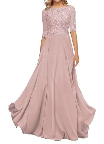 Sincemeet Damen Abendkleid Wadenlang Spitzen Brautmutterkleid Applikationen Chiffon Formales Abendkleider Sincemeet Damen Abendkleid Wadenlang Spitzen Brautmutterkleid Applikationen Chiffon Formales Abendkleider von Sincemeet