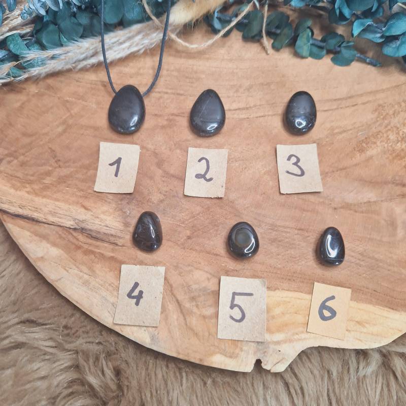 Halskette - Schwarzer Turmalin Einzelstücke Auswahl Halskette - Schwarzer Turmalin Einzelstücke Auswahl von Sindaril