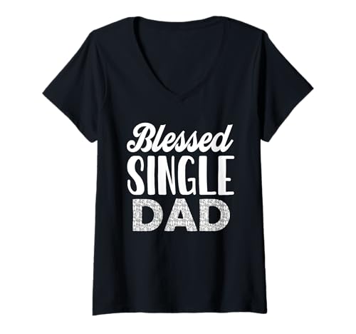 Damen Warum ich Single bin Alleinstehende Männer Single sein Humor Ich bin Single T-Shirt mit V-Ausschnitt von Single women Singles humor Being single humor
