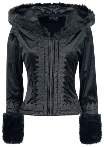 Sinister Gothic Gothic Jacket Frauen Übergangsjacke schwarz XXL von Sinister Gothic