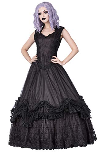 Sinister Kleid Black Victorian Prom von Sinister