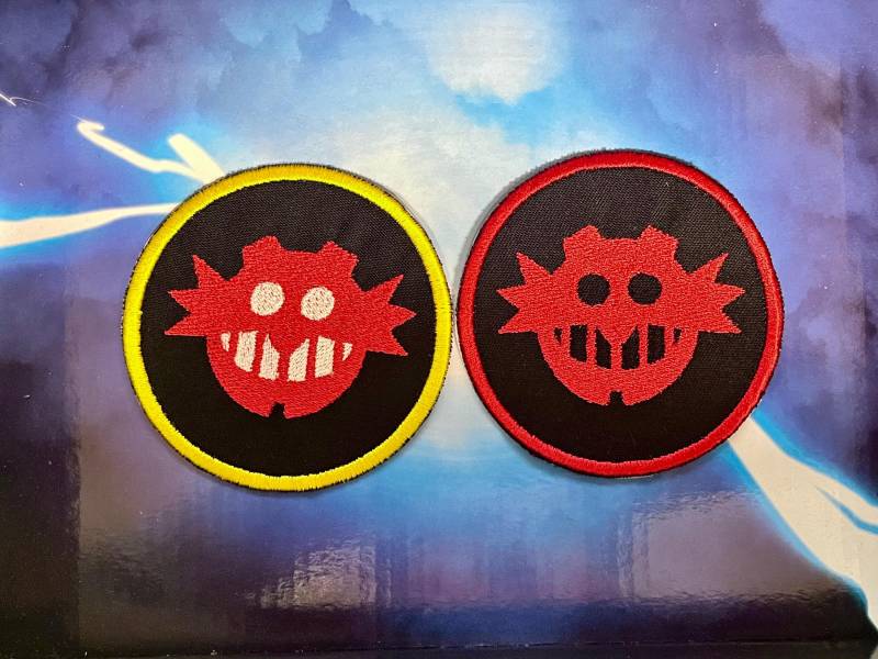 Eggman Embroidery Patch von SinisterCosxArt