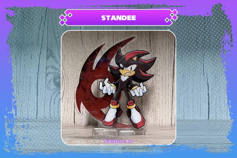 Fearless Super Shadow Acryl Standee von SinisterCosxArt