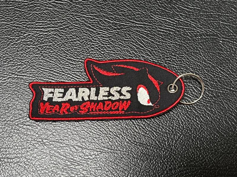 Fearless Year Of Shadow Embroidery Keychain von SinisterCosxArt