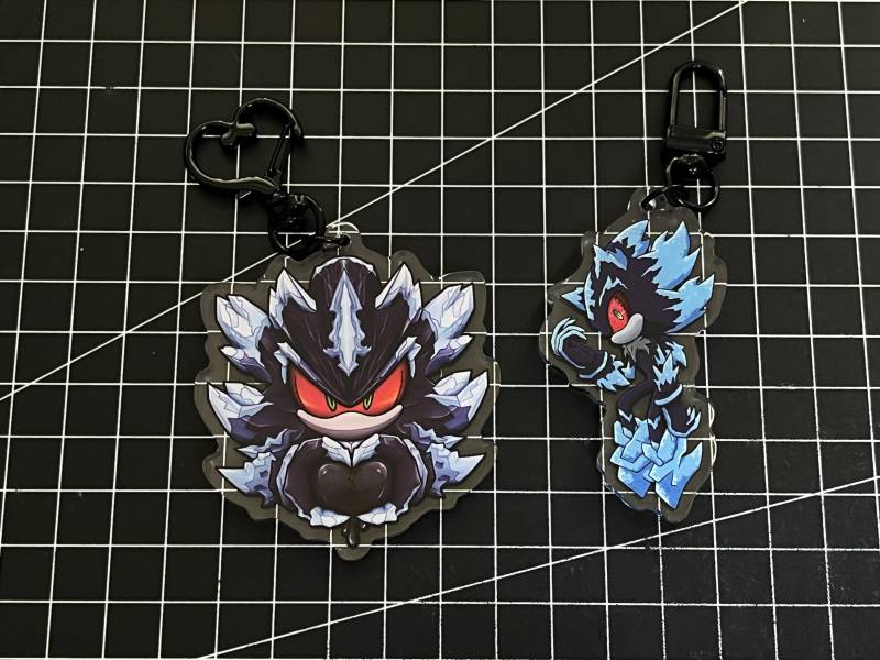 Mephiles The Dark Keychain von SinisterCosxArt