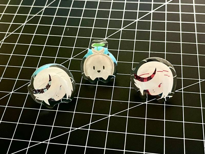 Sonic Minis - Frontiers Acryl Pin von SinisterCosxArt