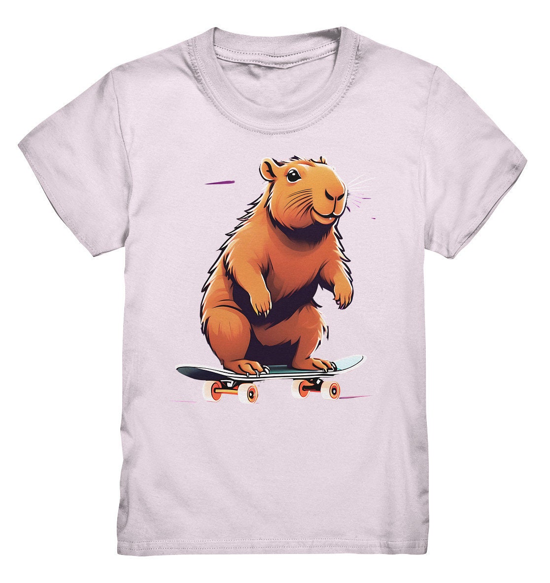 Skater Capybara - Kids Premium Shirt von SinisterSanctum
