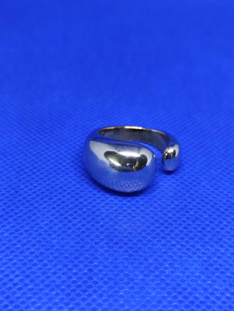 Auffallend Schicker Edelstahlring in Der Größe Individualisierbar von SinloveDesign