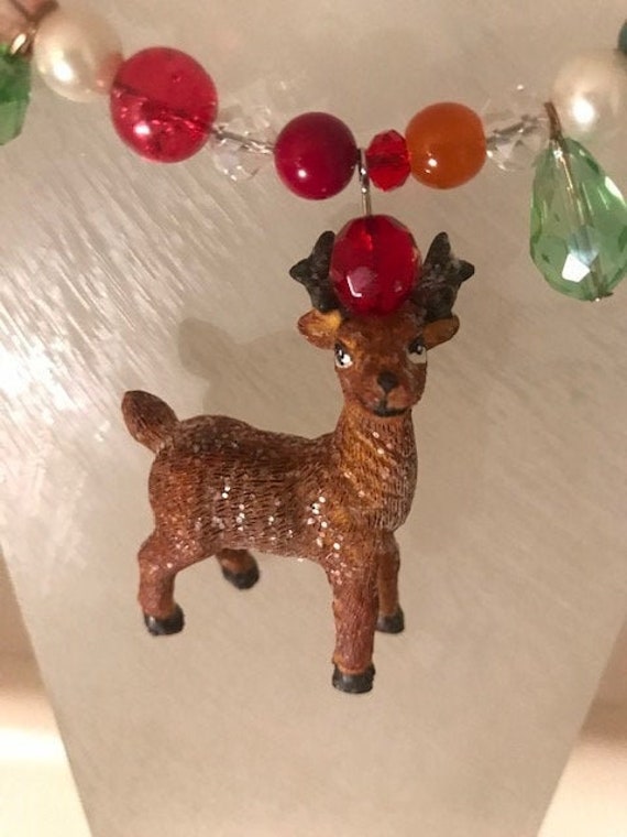 Rehkitz Kette, Tierkette, Unikatkette von SinloveDesign