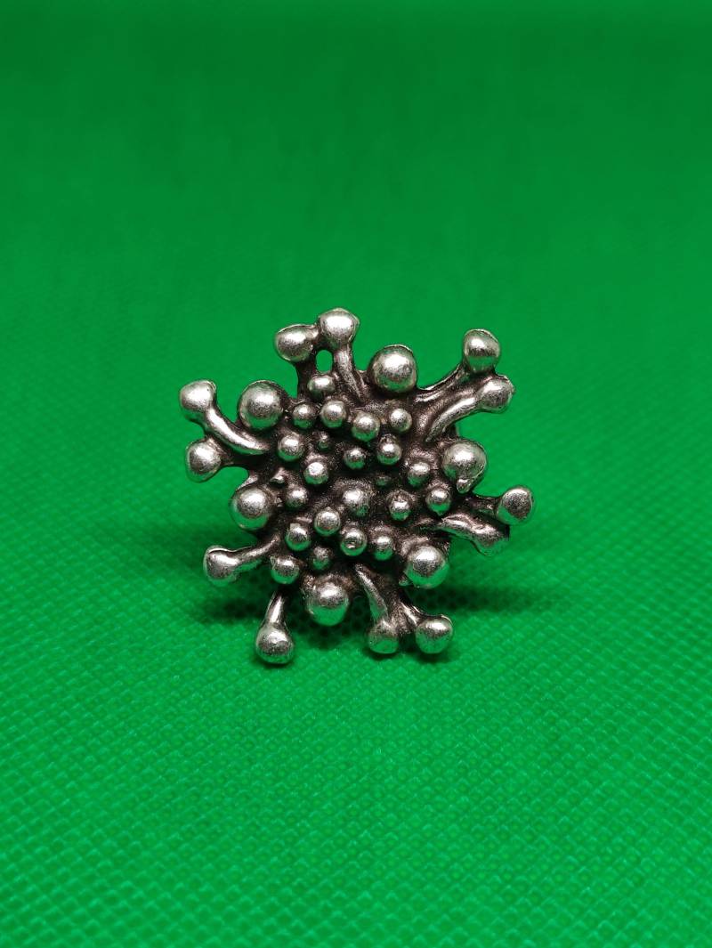 statement-Ring Mit Tollen Ausarbeitungen Aus Silber Platiniert Individualisierbar statement-Ring Mit Tollen Ausarbeitungen Aus Silber Platiniert Individualisierbar von SinloveDesign