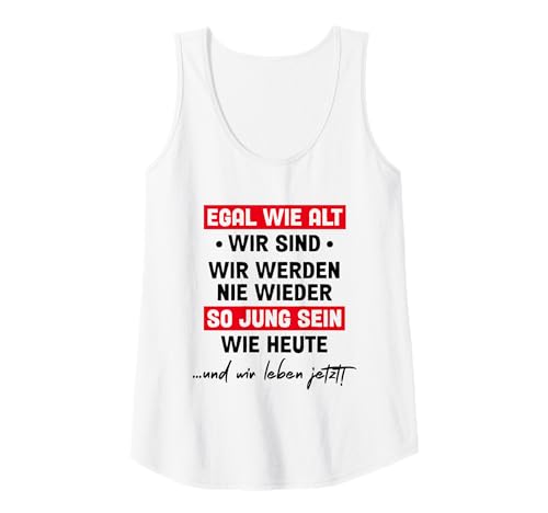 Damen Sinnspruch Sprüche zum Nachdenken Positiv Denken Inspiration Tank Top von Sinnsprüche - Positiv Denken Inspiration Geschenke