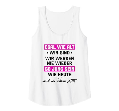 Damen Sprüche zum Nachdenken Positiv Denken Sinnspruch Inspiration Tank Top von Sinnsprüche - Positiv Denken Inspiration Geschenke