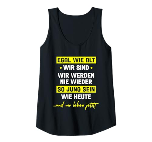 Damen Sprüche zum Nachdenken Sinnspruch Positiv Denken Inspiration Tank Top von Sinnsprüche - Positiv Denken Inspiration Geschenke