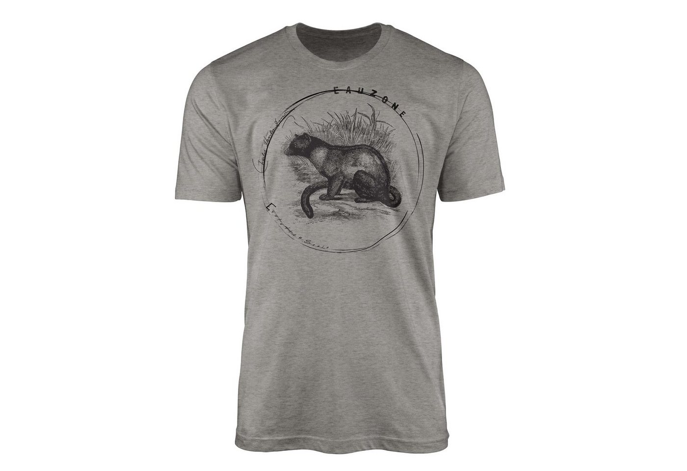 Sinus Art T-Shirt Evolution Herren T-Shirt Arctogale von Sinus Art