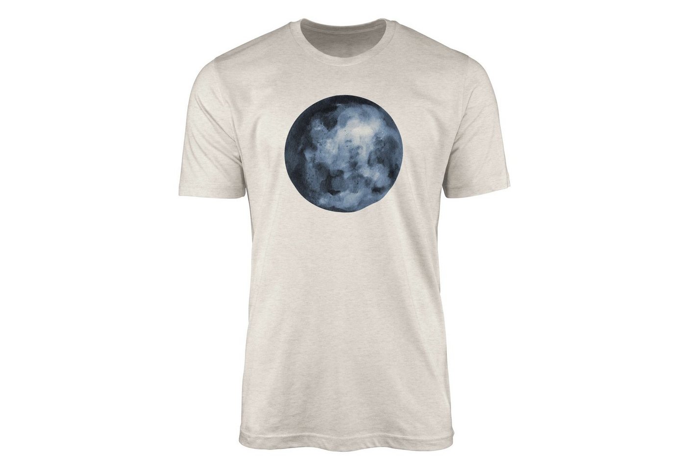 Sinus Art T-Shirt Herren Shirt 100% gekämmte Bio-Baumwolle T-Shirt Vollmund Energie Motiv Nachhaltig Ökomode aus erne (1-tlg) von Sinus Art
