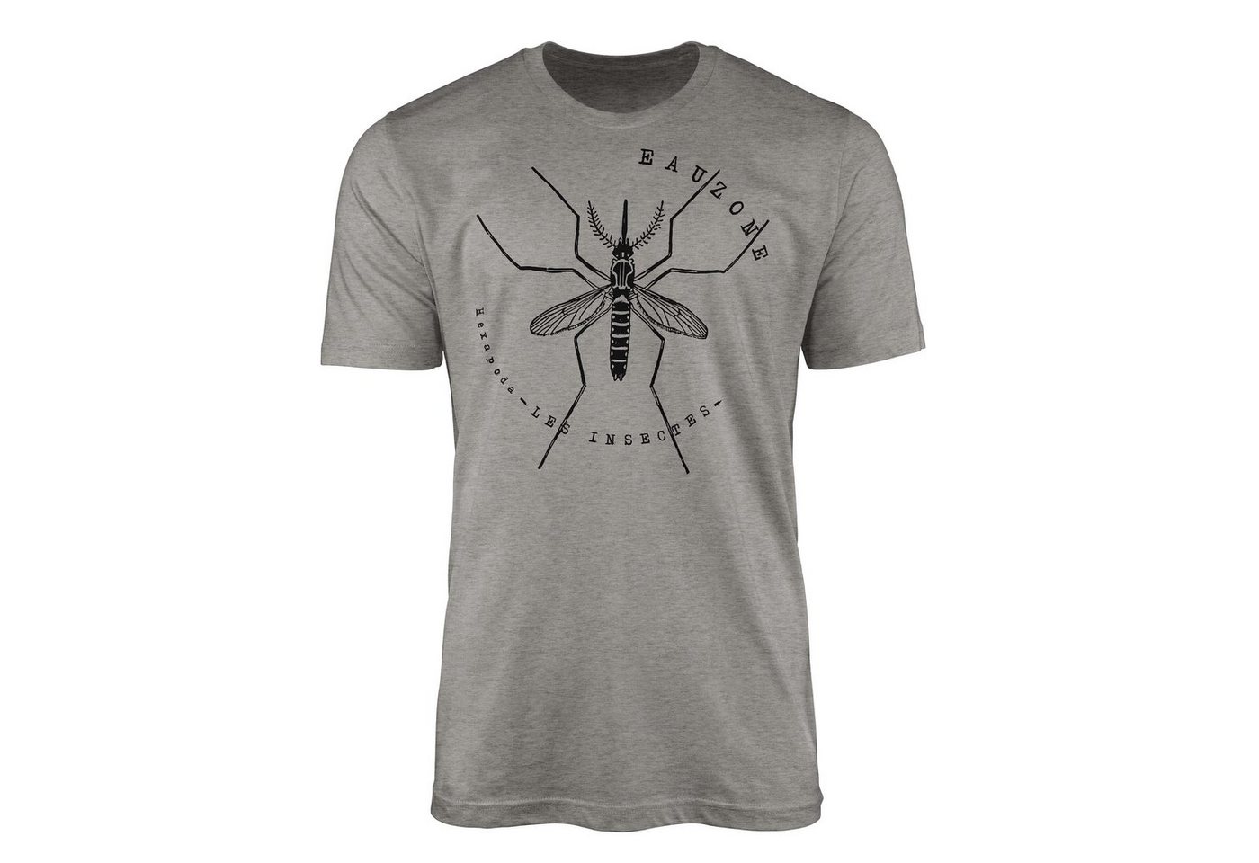 Sinus Art T-Shirt Hexapoda Herren T-Shirt Fever Mosquito von Sinus Art