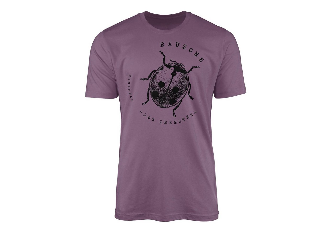 Sinus Art T-Shirt Hexapoda Herren T-Shirt Ladybird Beetle von Sinus Art