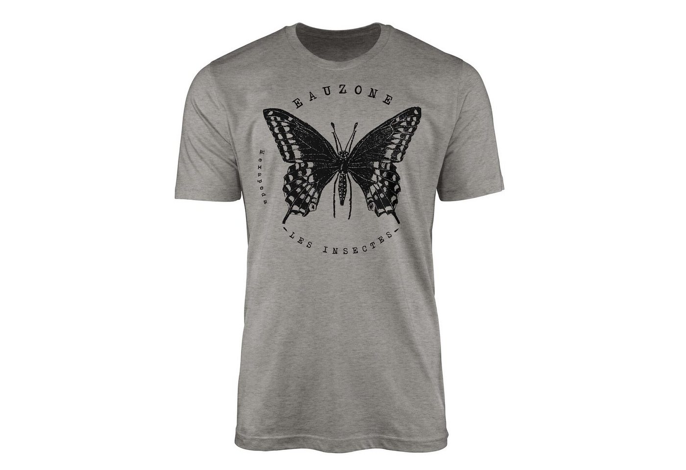 Sinus Art T-Shirt Hexapoda Herren T-Shirt Swallowtail Butterfly von Sinus Art