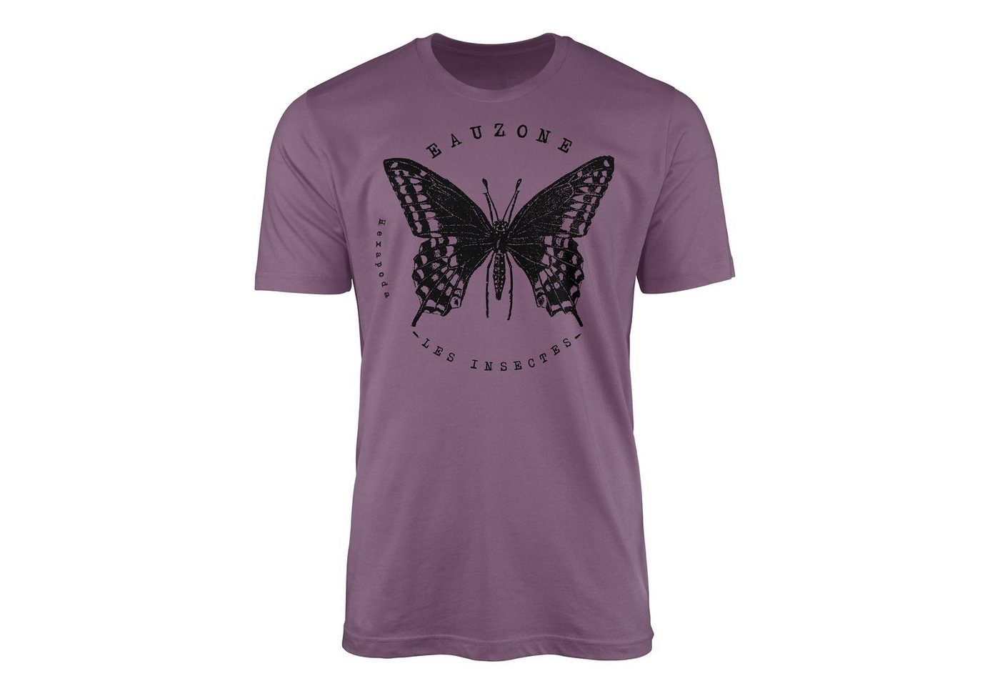 Sinus Art T-Shirt Hexapoda Herren T-Shirt Swallowtail Butterfly von Sinus Art