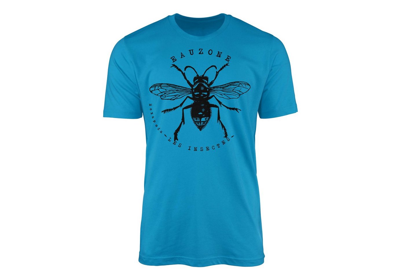 Sinus Art T-Shirt Hexapoda Herren T-Shirt Wasp von Sinus Art
