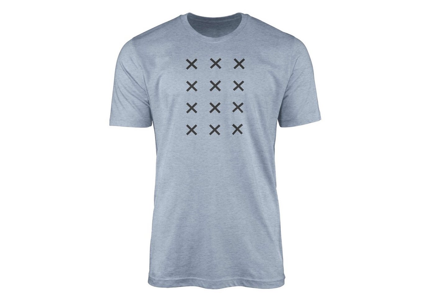 Sinus Art T-Shirt Premium T-Shirt Alchemy Serie Symbole angenehmer Tragekomfort feine Struktur No.0013 von Sinus Art