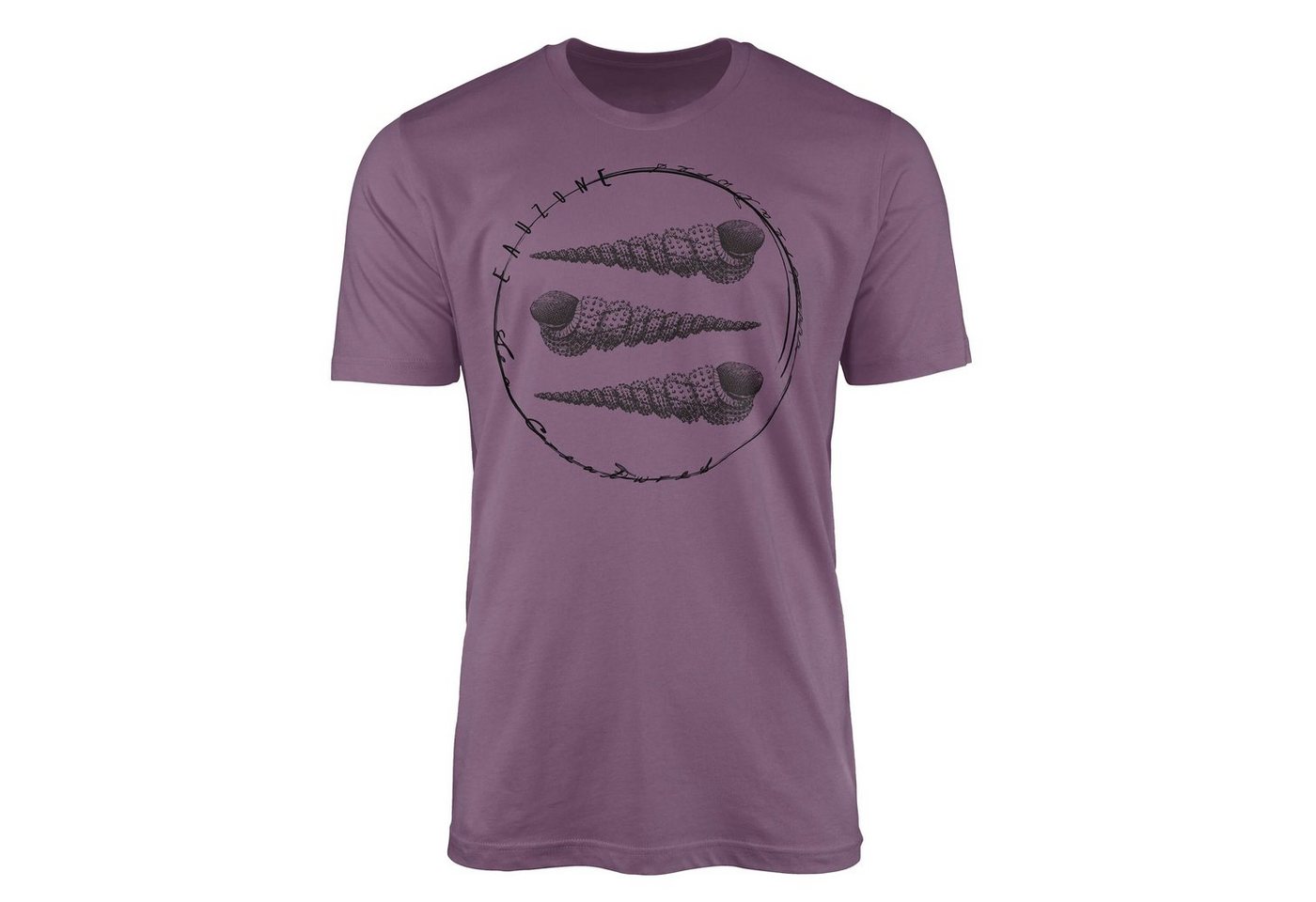 Sinus Art T-Shirt T-Shirt Tiefsee Fische - Serie: Sea Creatures, feine Struktur und sportlicher Schnitt / Sea 092 von Sinus Art