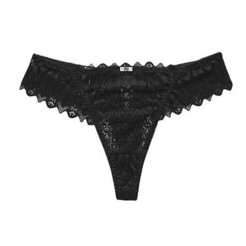 Sinxioer Baumwolle String Tanga Damen Spitze Unterhosen Frauen V-Waist Atmungsaktiv No Show (DE/NL/SE/PL, Alphanumerisch, L, Regular, Regular) von Sinxioer