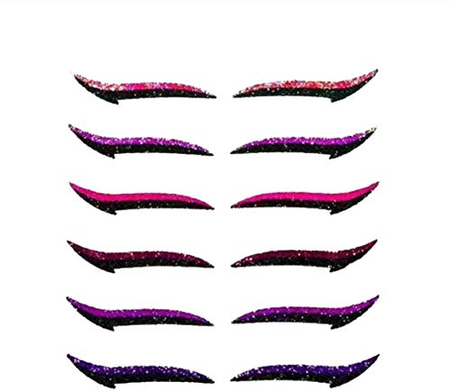 6 Paar / 12 Stück Wiederverwendbare selbstklebende Eyeliner-Aufkleber, unsichtbare zweifarbige Eyeline-Aufkleber,selbstklebende Cat-Liner-Make-up-Schablone Eyeliner-Aufkleber Make-up-Tool 6 Paar / 12 Stück Wiederverwendbare selbstklebende Eyeliner-Aufkleber, unsichtbare zweifarbige Eyeline-Aufkleber,selbstklebende Cat-Liner-Make-up-Schablone Eyeliner-Aufkleber Make-up-Tool von Sinye