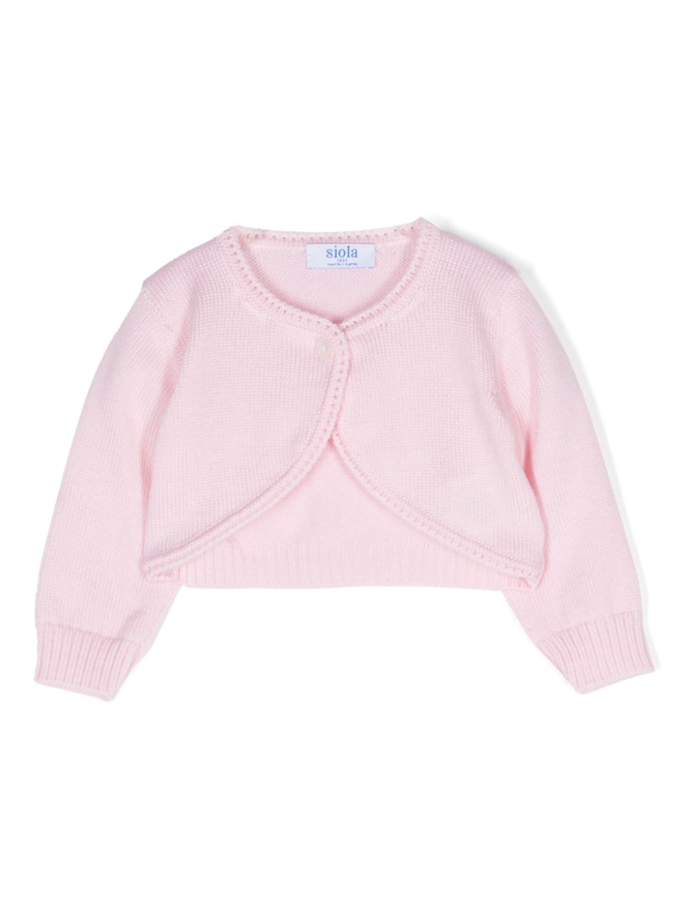 Siola Langärmeliger Cardigan - Rosa von Siola