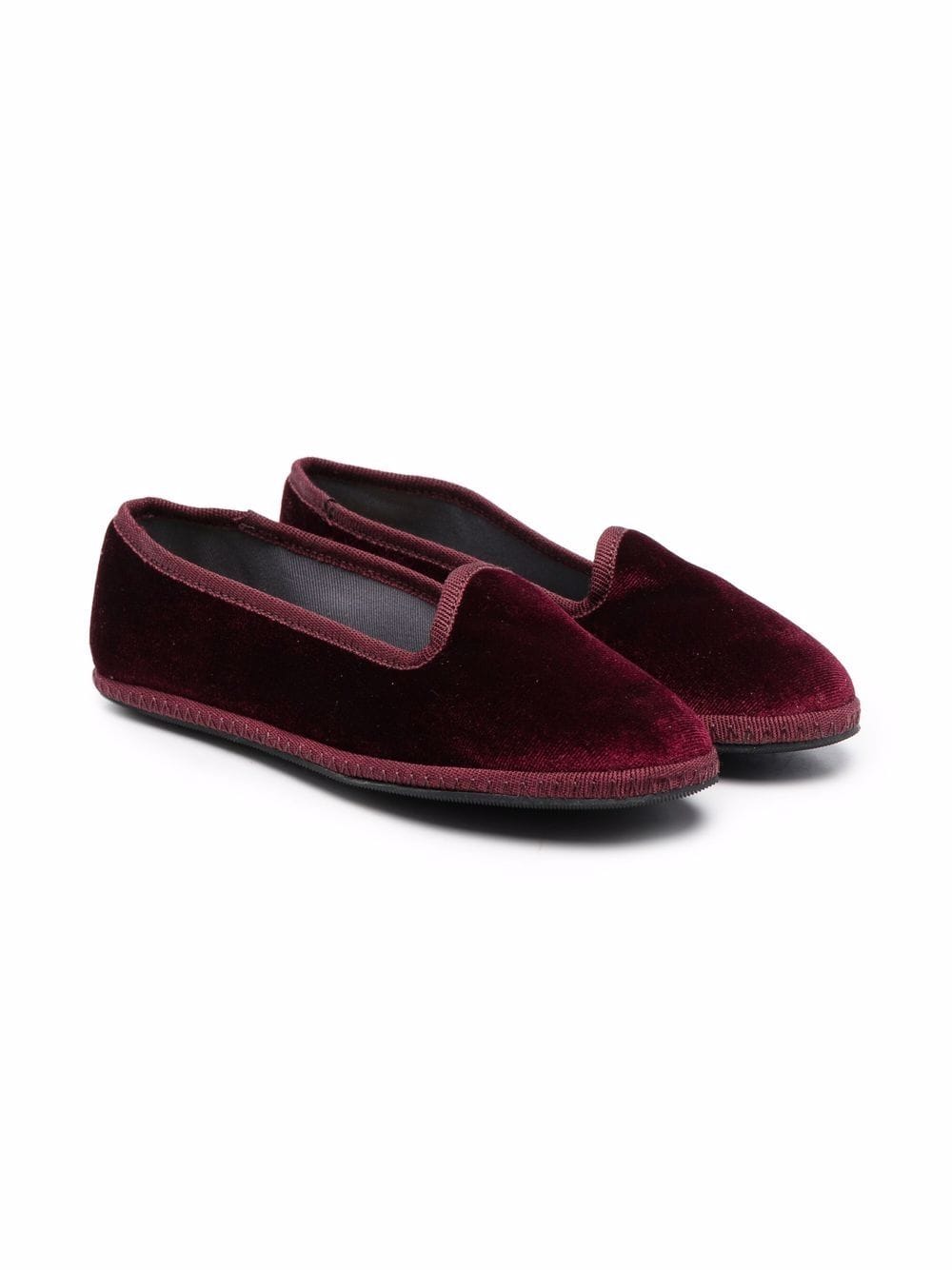 Siola Loafer aus Samt - Rot von Siola