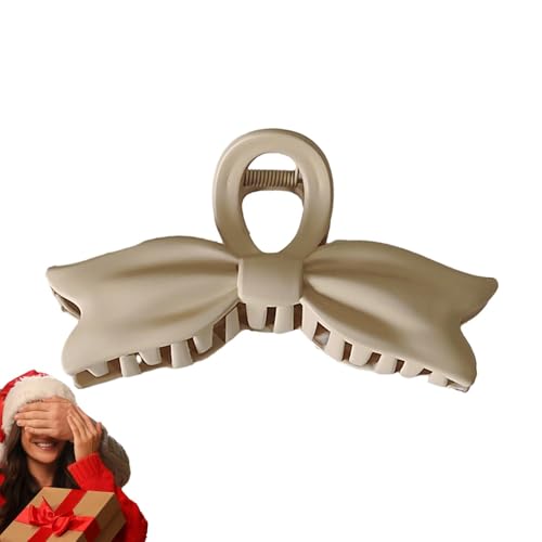Sionhiuo Bowtie Claw Clip | Rutschfeste Kieferclips | Große Clips für dünnes langes Haar, Haarschnäpper für Frauen und Mädchen, Haarschmuck für den täglichen Gebrauch von Sionhiuo