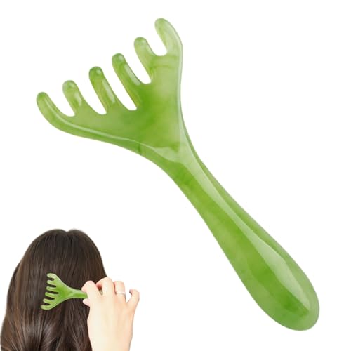 Sionhiuo Haar-Massagekamm - Massagekamm Mit Resin-Kopf - Tragbare Kopfmassage Für Haarpflege Reise Damen Friseurbedarf Heimbehandlung Wellness Männer Sionhiuo Haar-Massagekamm - Massagekamm Mit Resin-Kopf - Tragbare Kopfmassage Für Haarpflege Reise Damen Friseurbedarf Heimbehandlung Wellness Männer von Sionhiuo