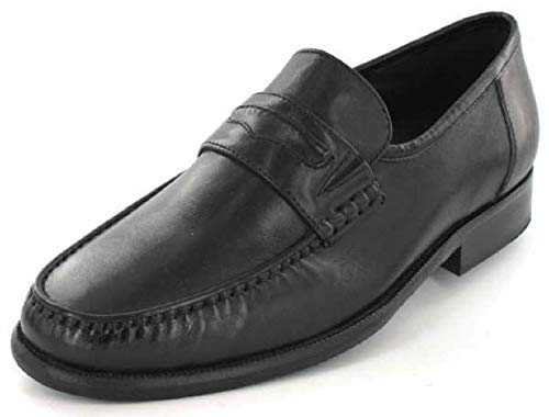 Sioux 22410 CHED, Herren Klassische Halbschuhe, Schwarz (schwarz), EU 40, (UK 6.5) von Sioux