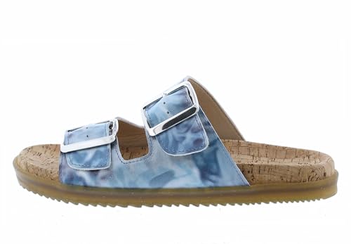 Sioux Damen Aoriska Sandale, Blau Multi, 38 EU von Sioux