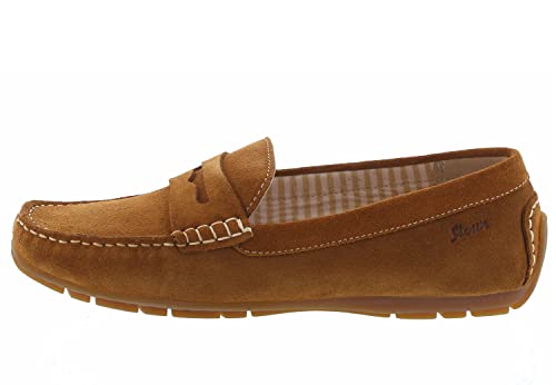 Sioux Damen Carmona-700 Mokassin, Cognac, 37.5 EU von Sioux