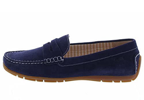 Sioux Damen Carmona-700 Mokassin, Indigo, 37 EU von Sioux