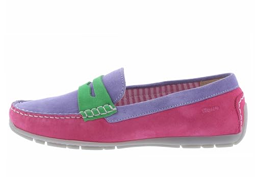 Sioux Damen Carmona Mokassin, Peonia Lavend Agave, 40.5 EU von Sioux