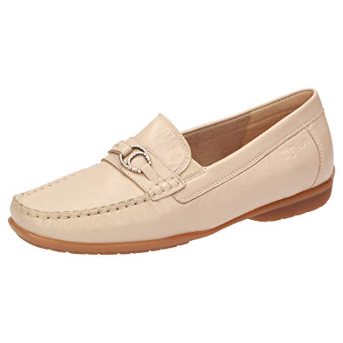 Sioux Damen Cobarja H Slipper, Elfenbein (Ecru 65291), 36.5 EU Weit von Sioux