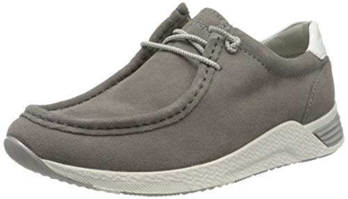 Sioux Damen Grash-D192-59 Sneaker, Grau (Piombo/Weiss 002) von Sioux