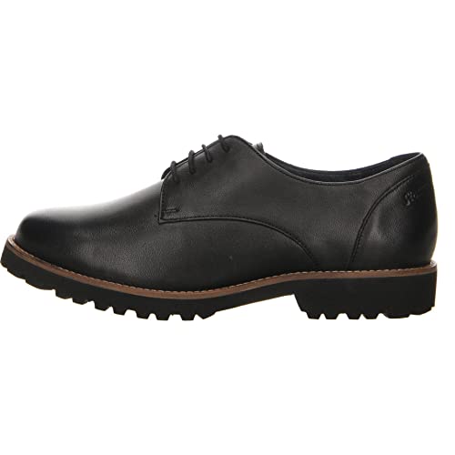 Sioux Damen Meredith-700-XL Derbys, Schwarz (Schwarz 000), 38 EU von Sioux