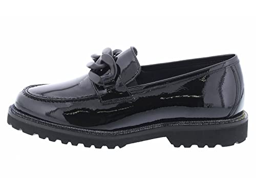 Sioux Damen Meredith-744-h Mokassin, Schwarz, 37 EU Weit von Sioux