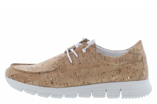 Sioux Damen Mokrunner D Sneaker, Nature Gold, 36 EU von Sioux