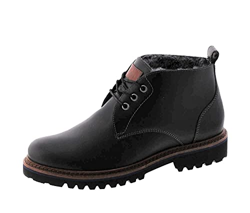 Sioux Herren Adalrik Stiefelette, Schwarz, 46.5 EU Weit von Sioux