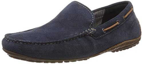 Sioux Herren Callimo Slipper, Blau (Indaco/Cognac 008), 42.5 EU von Sioux