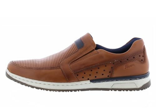 Sioux Herren Cayhall Sneaker, Cognac, 40 EU von Sioux