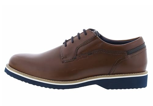 Sioux Herren Dilip Oxford-Schuh, Cognac, 42.5 EU Weit von Sioux