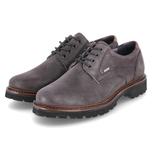Sioux Herren Schnürhalbschuh in grau - Gr. 42 von Sioux