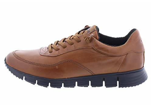 Sioux Herren Mokrunner Sneaker, Cognac, 41 EU von Sioux