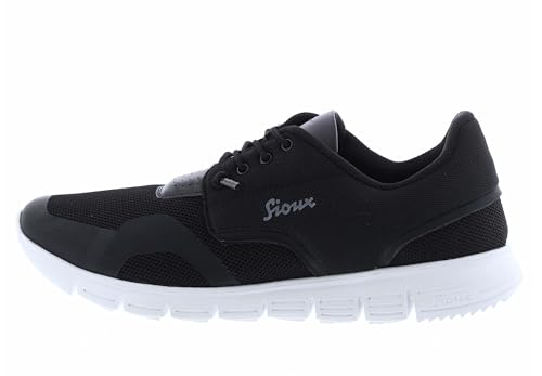 Sioux Herren Mokrunner Sneaker, Schwarz, 40 EU von Sioux