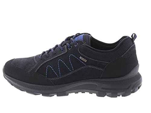 Sioux Herren Outsider Sneaker, Schwarz Deepblue, 41 EU von Sioux